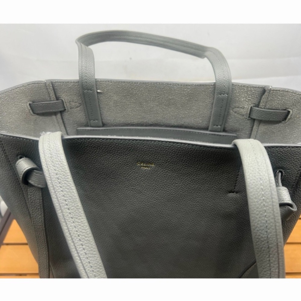 Celine Gray Phantom Cabas tote Small - Picture 9 of 16